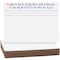 Flipside 9 x 12 Two Sided Alphabet Magnetic Dry Erase Board, PK12 11278 - alternate 2